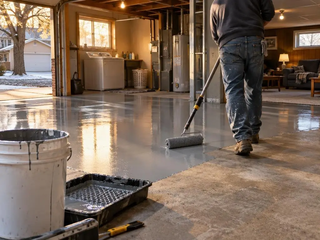 Basement Floor Epoxy in Ann Arbor, MI